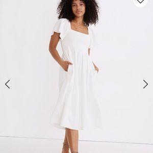 Madewell Lucie smocked dress